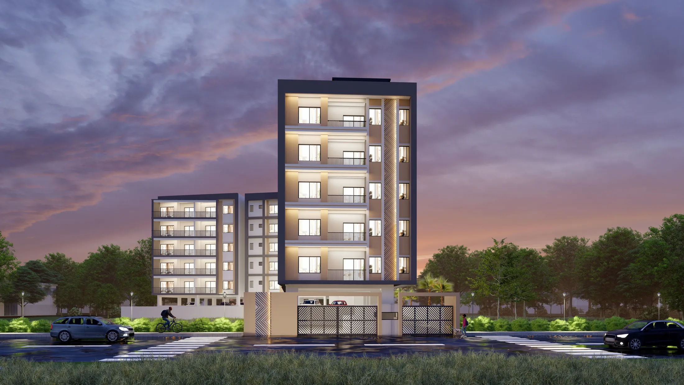 Stalwart Bishnupriya Niwas elevation