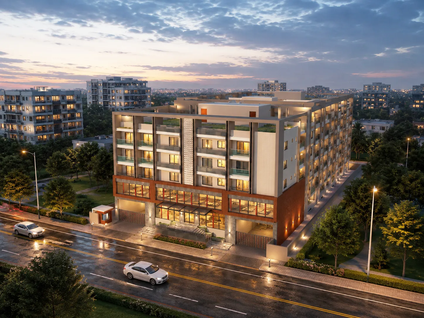 Stalwart Damodar Complex elevation