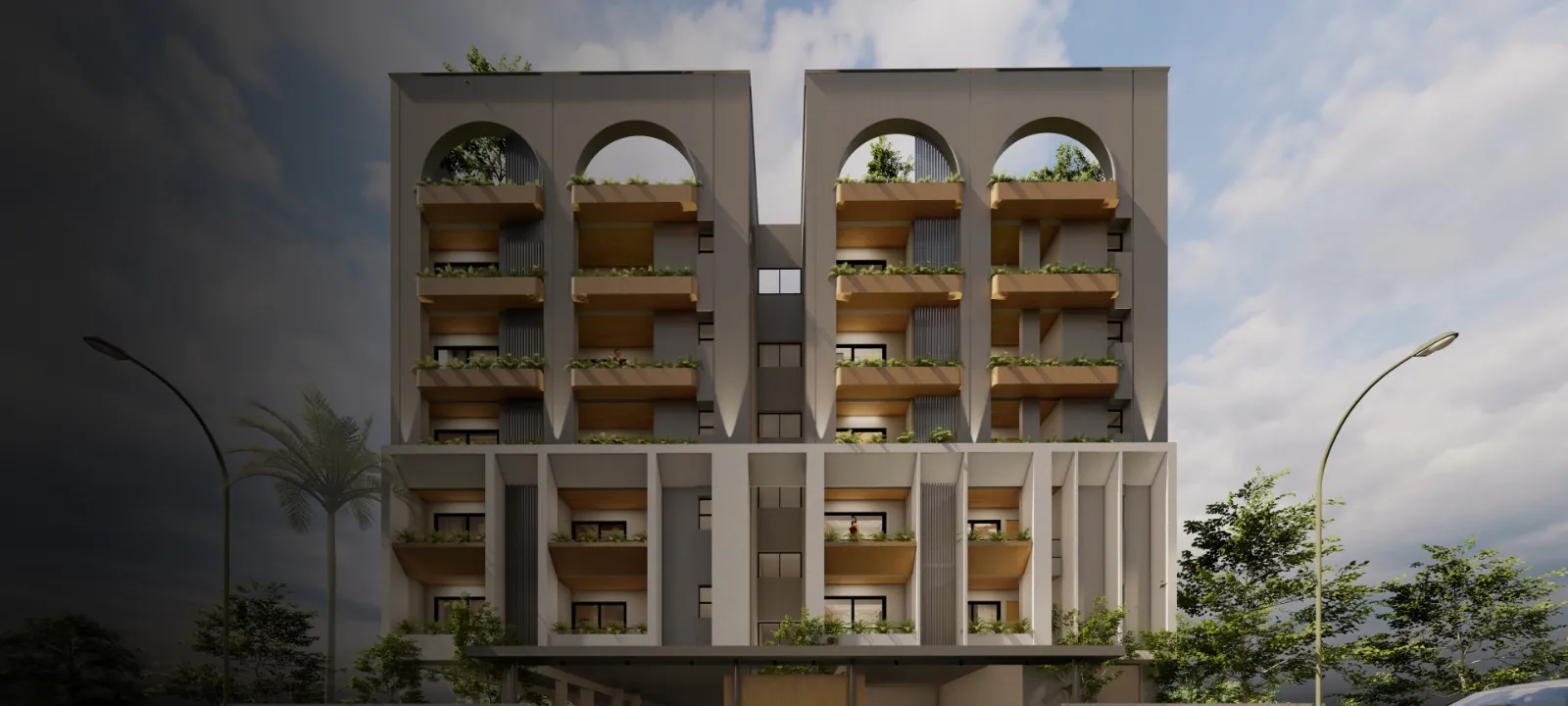 Stalwart Krishna Imperial, BJB Nagar, Bhubaneswar — front elevation