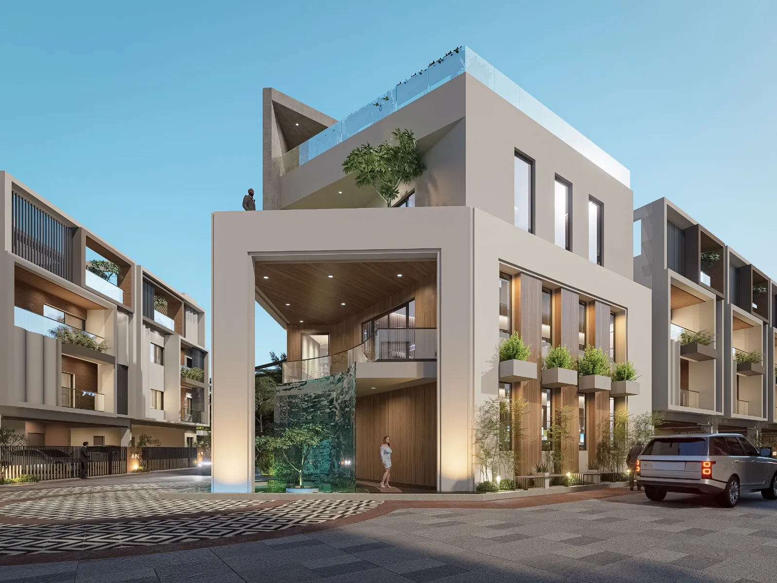 Stalwart Luxuria Villas — Corner villa