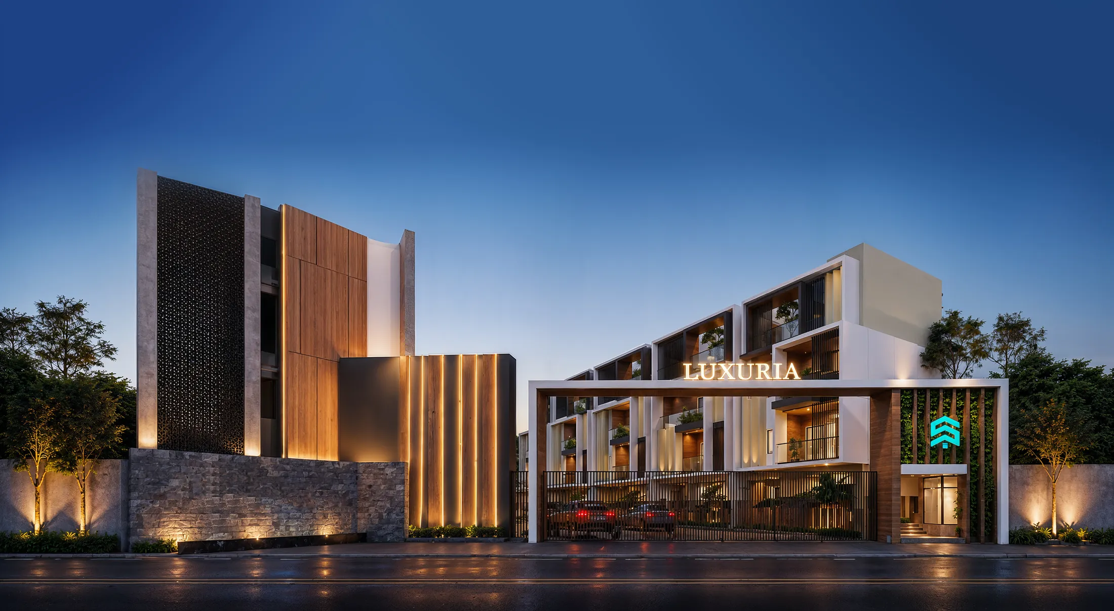 Stalwart Luxuria Villas elevation
