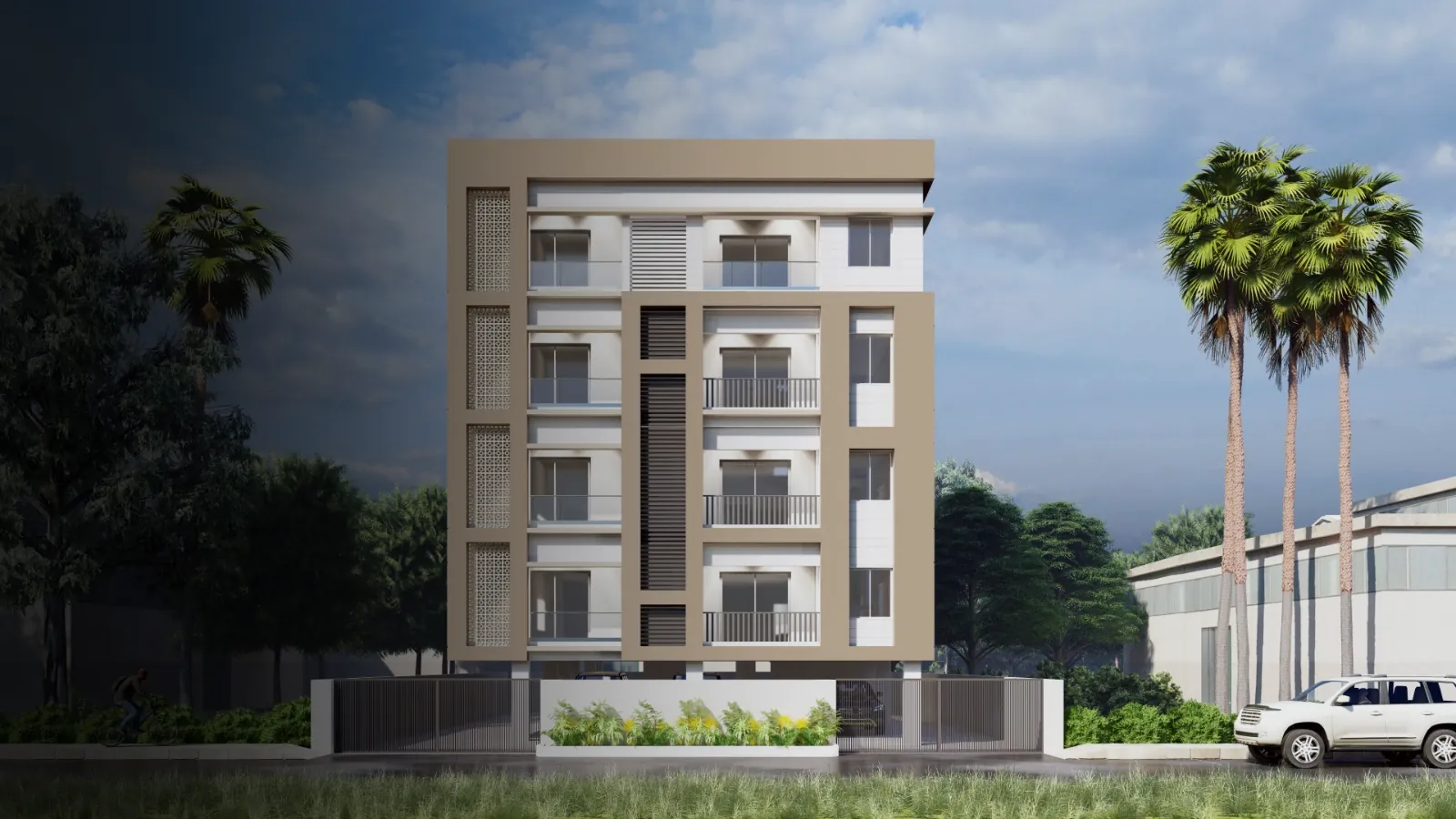 Stalwart Nest, Ghatikia, Bhubaneswar — front elevation