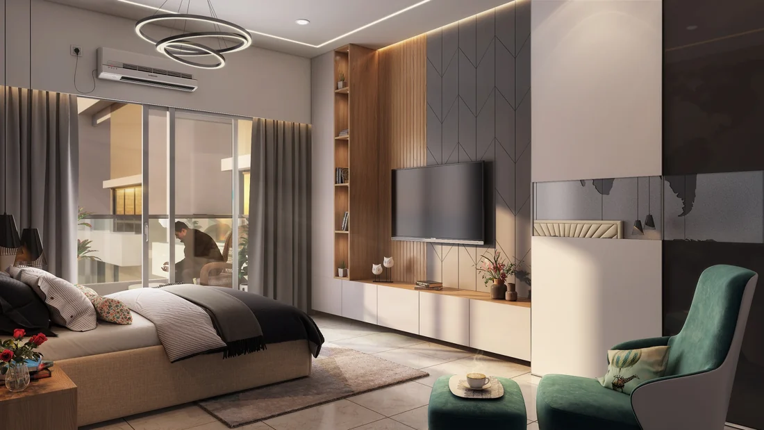 Bedroom interior