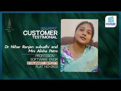 Alisha Patro — video testimonial